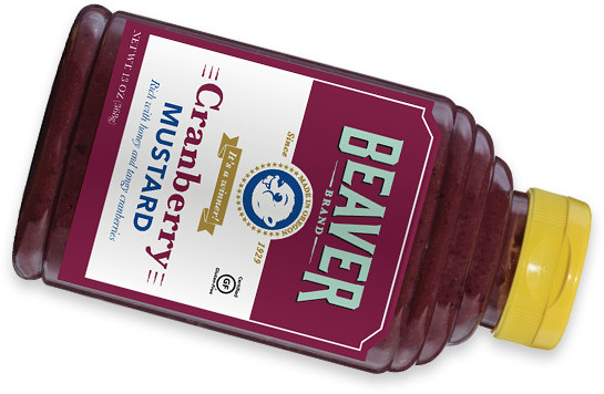Beaver Brand Cranberry Mustard