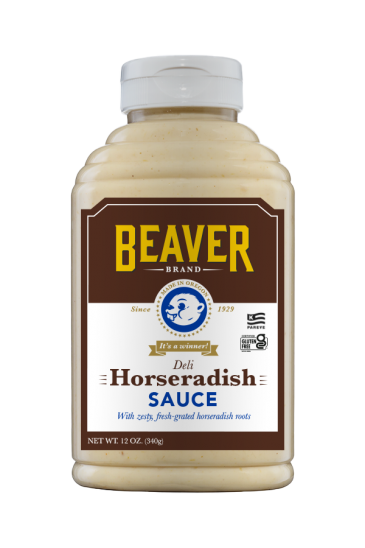 Deli Brand Horseradish Sauce front 12oz