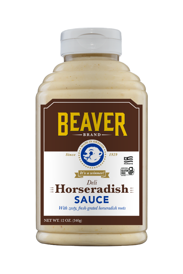 Deli Brand Horseradish Sauce front 12oz