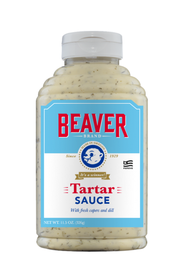 Beaver Brand Tartar Sauce front 11.5oz