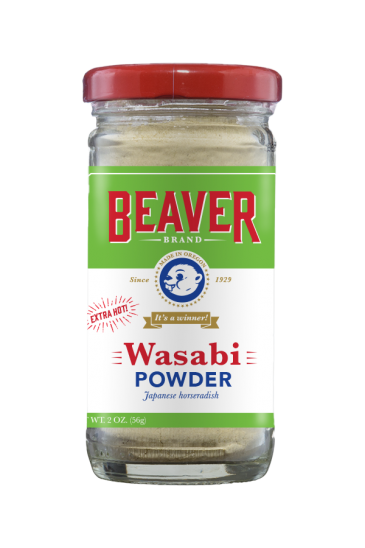 Beaver Brand Wasabi Powder front 2oz