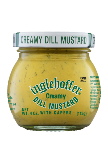 Inglehoffer Creamy Dill Mustard front 4oz