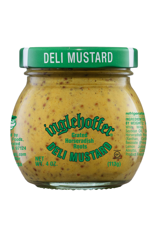 Inglehoffer Deli Mustard front 4oz