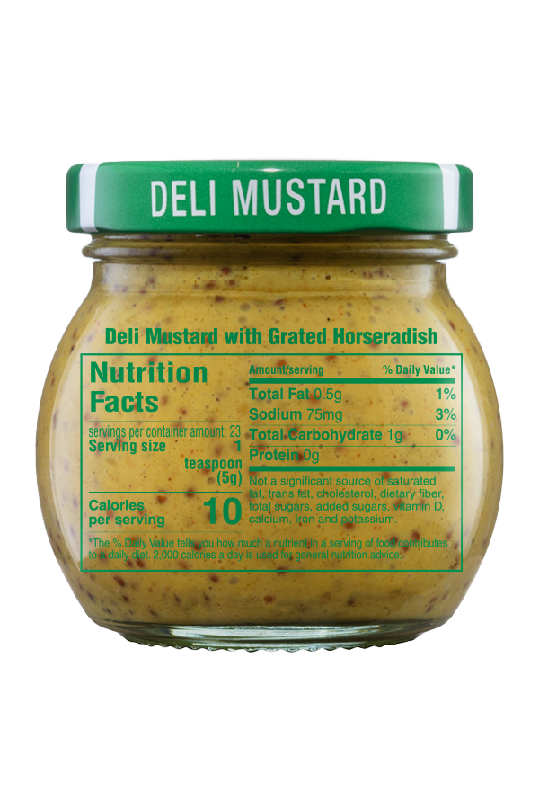 Inglehoffer Deli Mustard nutrition 4oz