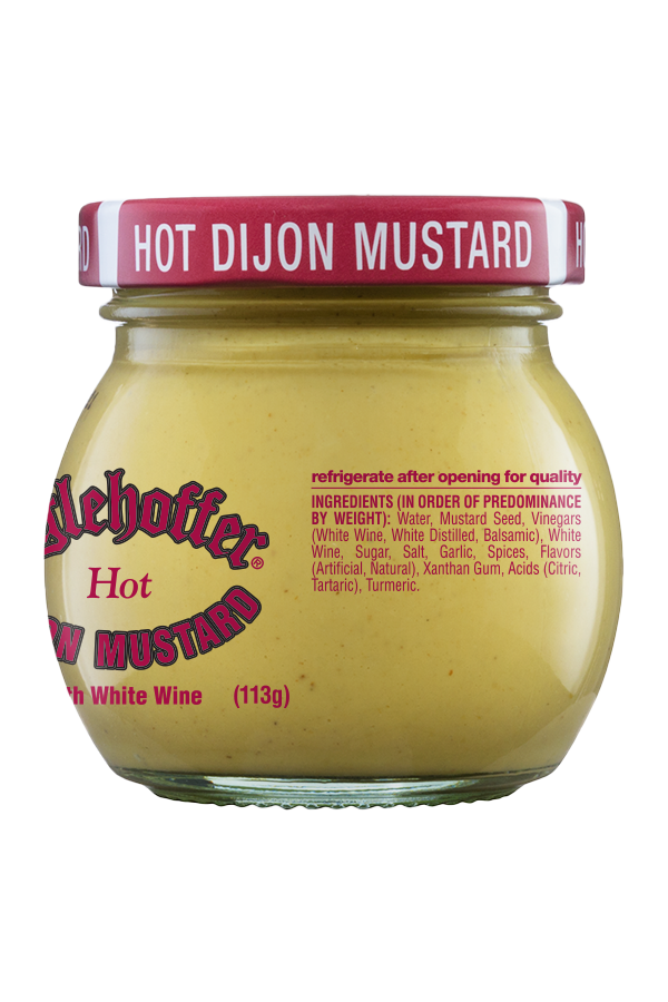 Inglehoffer Hot Dijon Mustard ingredients 4oz