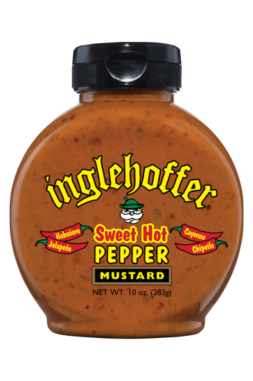 Inglehoffer Sweet Hot Pepper Mustard front 10oz