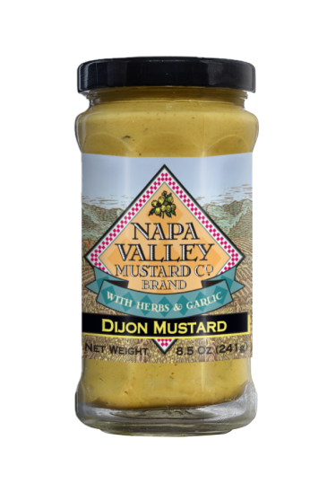 Napa Valley Dijon Mustard front 8.5oz