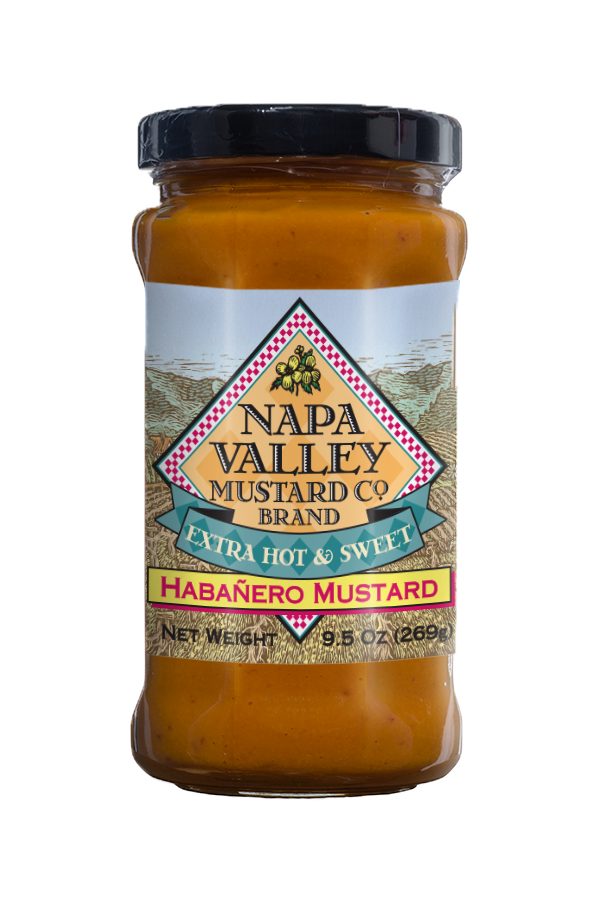 Napa Valley Habenero Mustard front 9.5oz