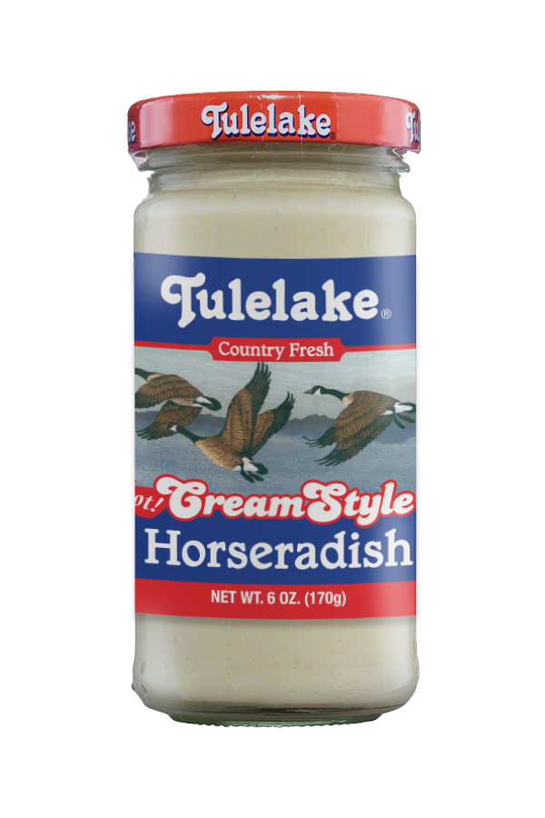 Tulelake Cream Style Horseradish front 6oz