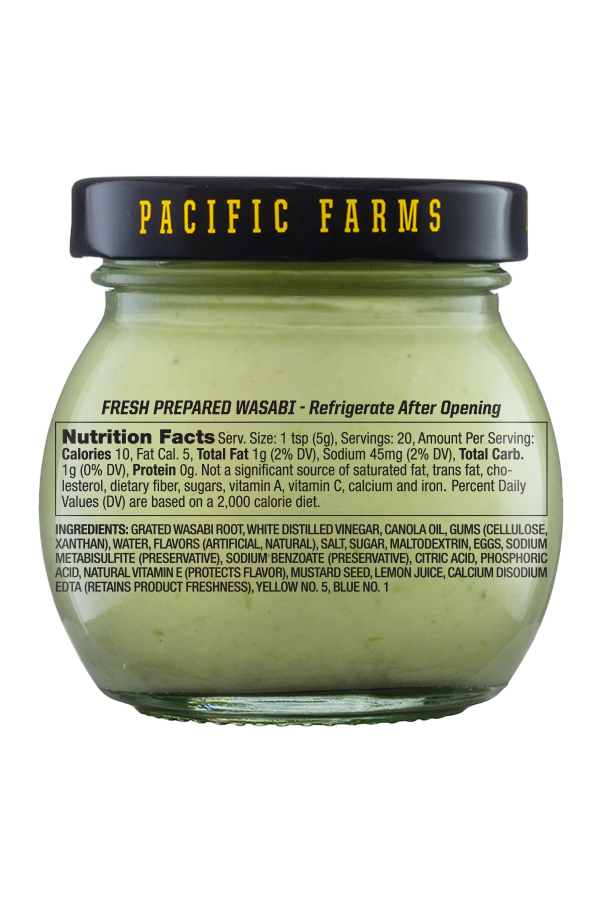 Beaverton Foods Pacific Farms Fresh Prepared Wasabi