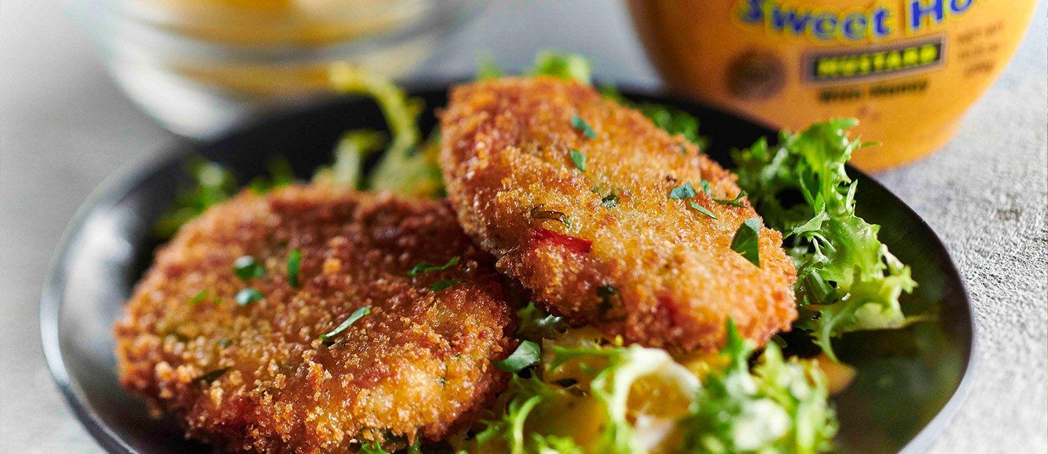 Inglehoffer Sweet Hot Mustard Crab Cakes