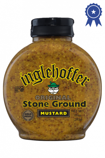 Inglehoffer Original Stone Ground Mustard front 10oz