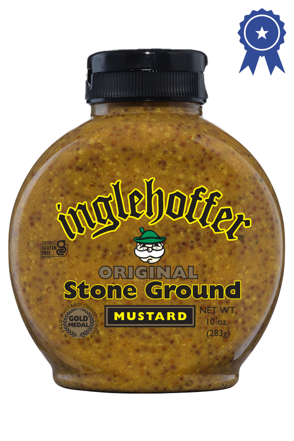 Inglehoffer Original Stone Ground Mustard front 10oz