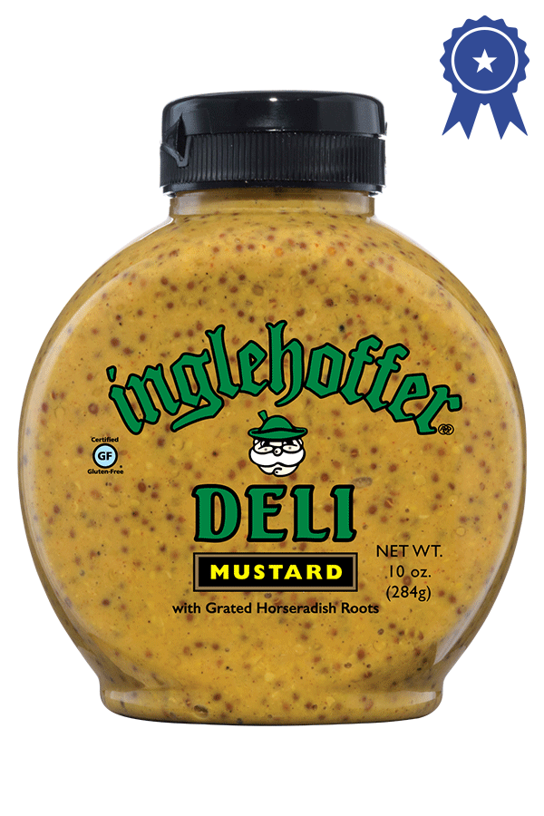 Inglehoffer Deli Mustard front 10oz